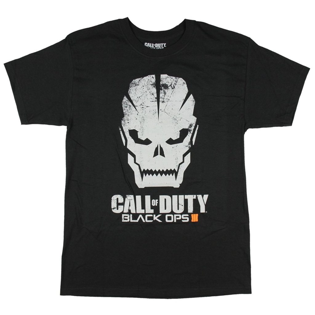 Black Ops 3 Skull T-shirt Call of Duty Gifts