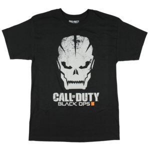 Black Ops 3 Skull T-shirt Call of Duty Gifts